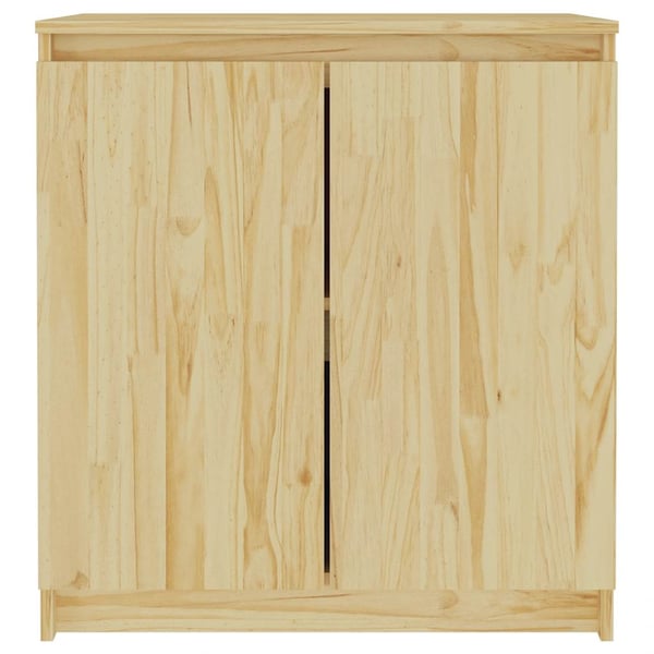 vidaXL Nattbord HAMAR honningbrun 79x40x80 cm heltre furu