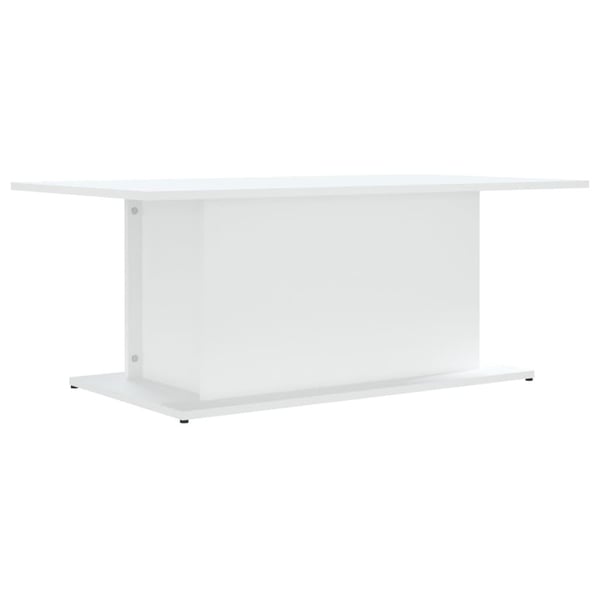 vidaXL sofabord 102x55,5x40 cm spånplade hvid