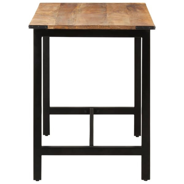 vidaXL Spisebord 110x60x76 cm heltre mango