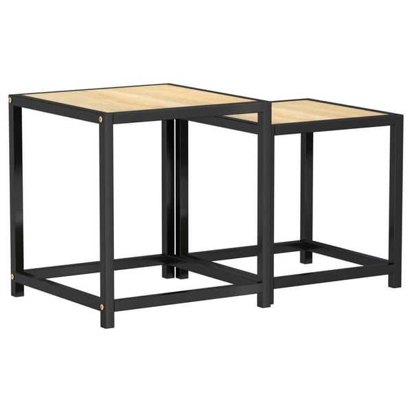 vidaXL sideborde 2 stk. MDF sonoma-eg