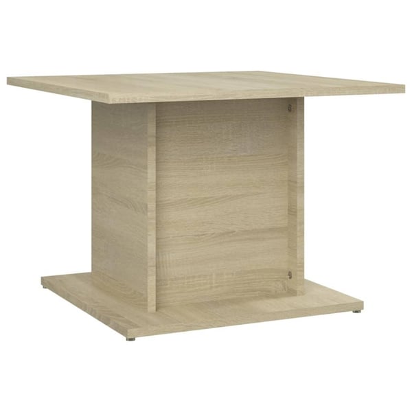 vidaXL sofabord 55,5x55,5x40 cm spånplade sonoma-eg