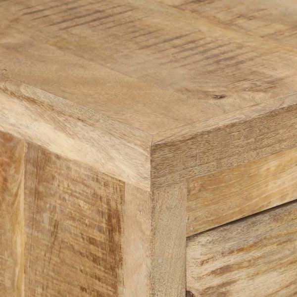 vidaXL skrivebord 140x50x77 cm massivt mangotræ