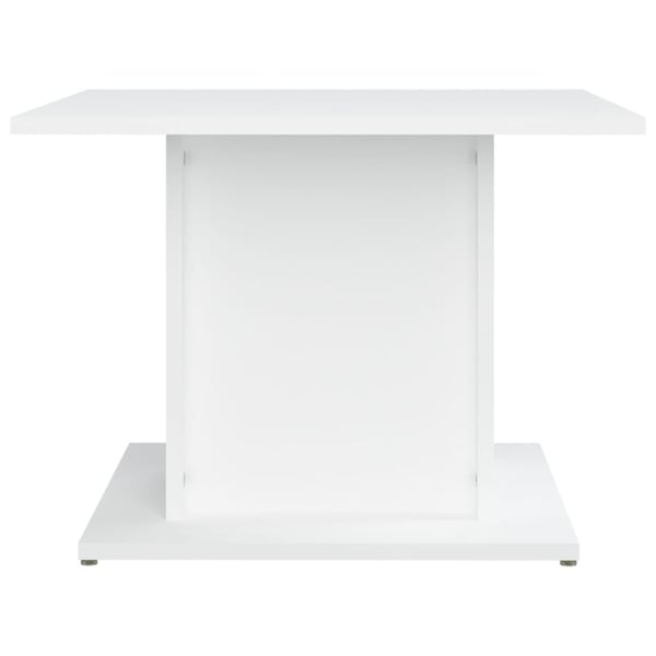 vidaXL Soffbord vit 55,5x55,5x40 cm spånskiva