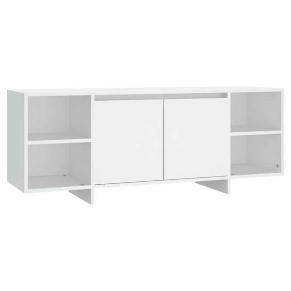 vidaXL tv-skab 130x35x50 cm spånplade hvid