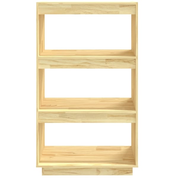 vidaXL bogreol/rumdeler 60x35x103 cm massivt fyrretræ