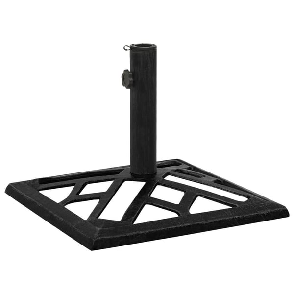 vidaXL parasolfod 44x44x31 cm støbejern sort