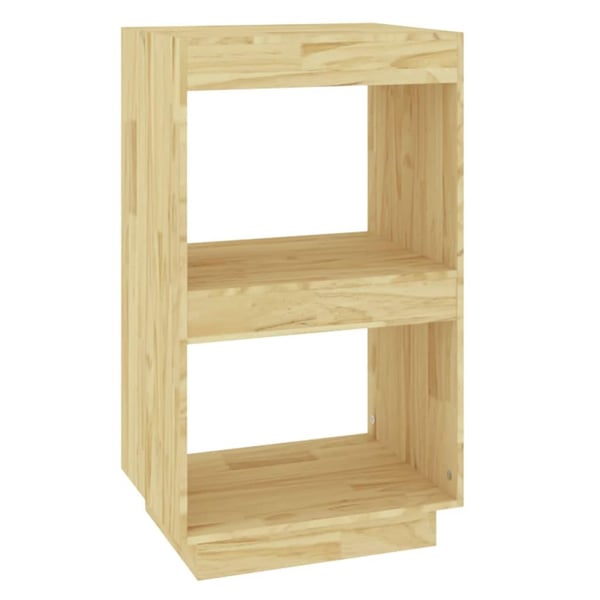 vidaXL bogreol 40x35x71 cm massivt fyrretræ