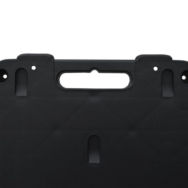 vidaXL Transportvagn svart 58x38x12 cm PP