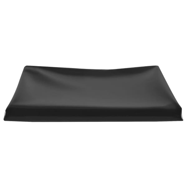 vidaXL Damduk svart 4x4 m PVC 0,5 mm