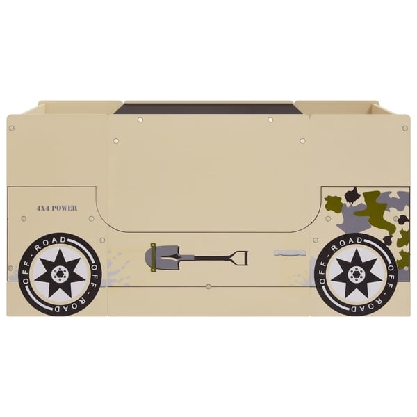 vidaXL bord- og stolesæt til børn 3 dele offroad bildesign MDF