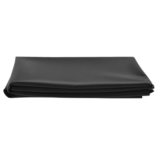 vidaXL Damduk svart 2x5 m PVC 0,5 mm