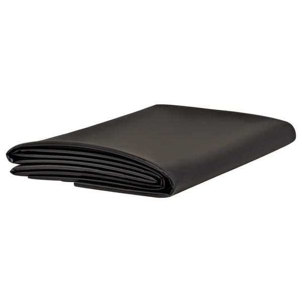 vidaXL Damduk svart 1x6 m PVC 0,5 mm