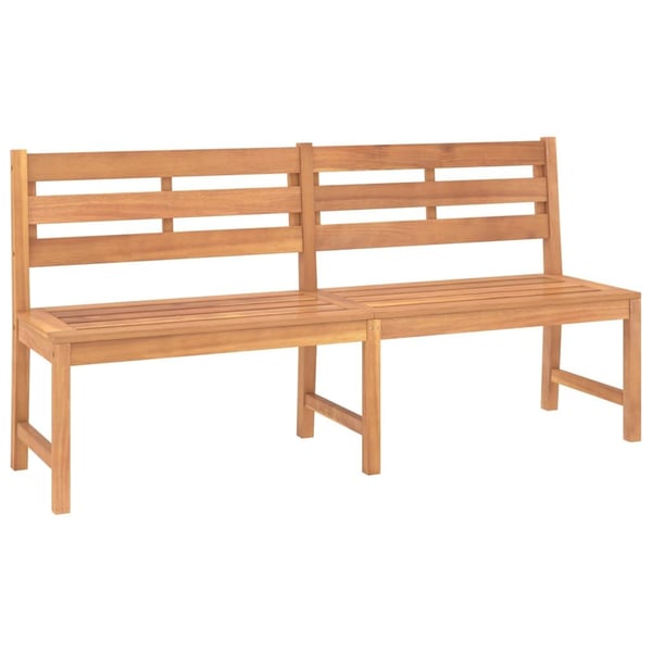 vidaXL Hagebenk 180 cm heltre teak