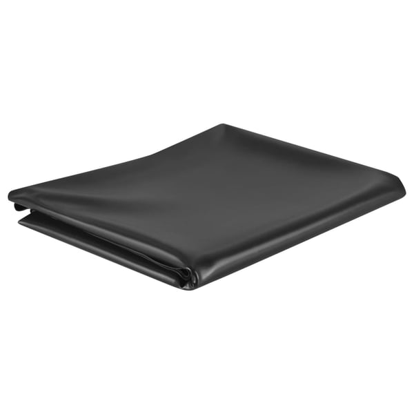 vidaXL Damduk svart 2x3 m PVC 0,5 mm