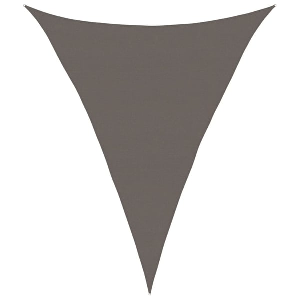 vidaXL Aurinkopurje 160 g/m² antrasiitti 5x6x6 m HDPE