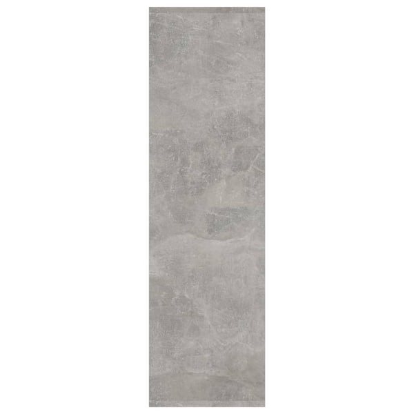 vidaXL bogskab/rumdeler 40x30x103 cm spånplade betongrå