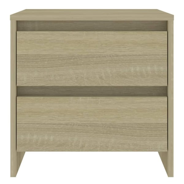 vidaXL Nattbord 2 stk sonoma eik 45x34,5x44,5 cm sponplate