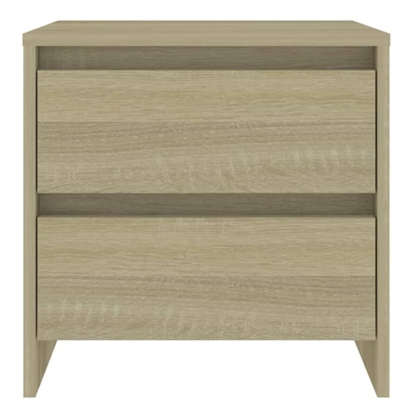 vidaXL Nattbord sonoma eik 45x34,5x44,5 cm sponplate