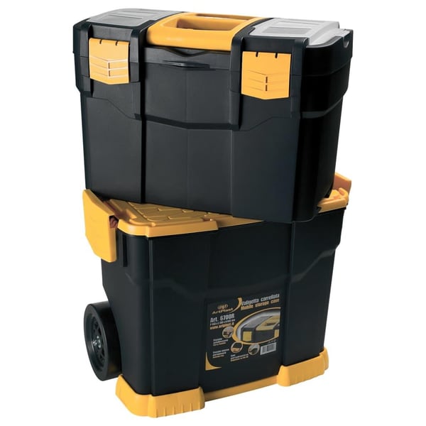 vidaXL Verktygsvagn 460x280x677 mm PP