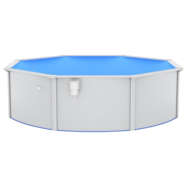 vidaXL swimmingpool med poolstige 460x120 cm