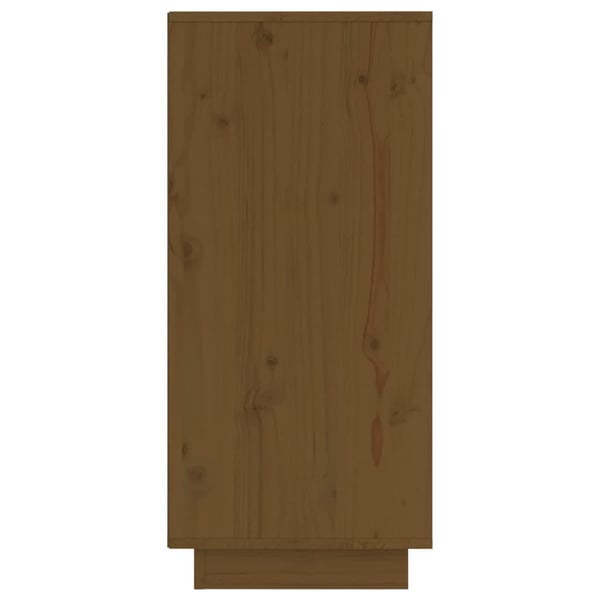 vidaXL Skjenker 2 stk honningbrun 31,5x34x75 cm heltre furu