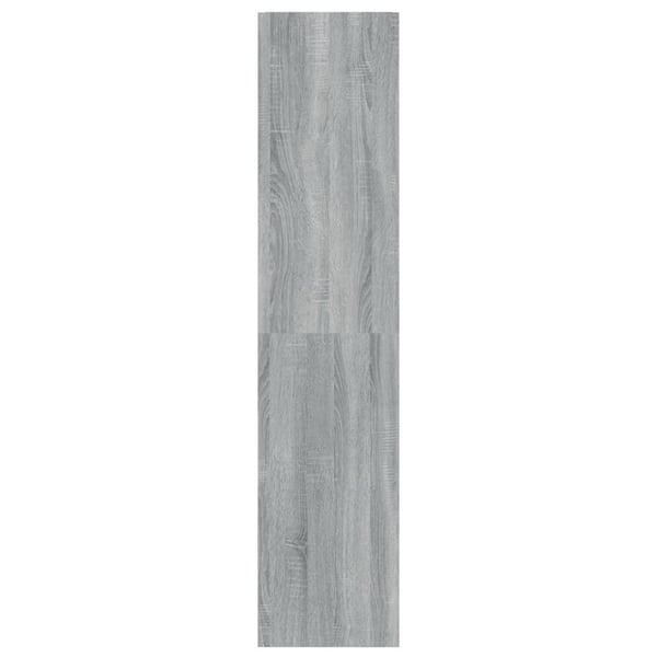 vidaXL bogreol/rumdeler 40x30x135 cm grå sonoma-eg