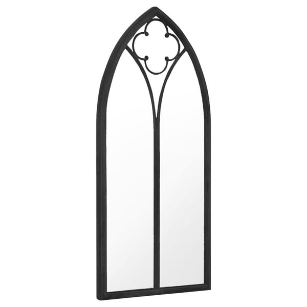 vidaXL havespejl 70x30 cm jern sort