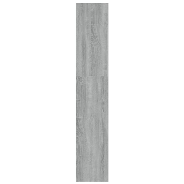 vidaXL bogreol/rumdeler 100x30x166 cm grå sonoma-eg