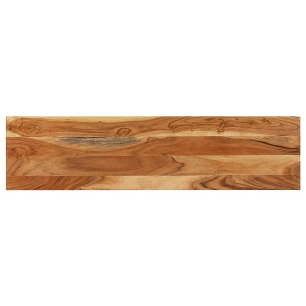 vidaXL konsolbord 120x30x75 cm massivt akacietræ