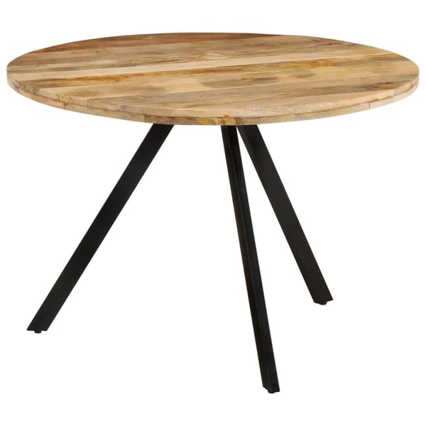 vidaXL spisebord 110x75 cm massivt mangotræ