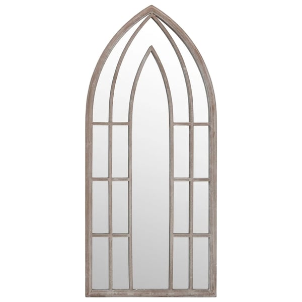vidaXL spejl 70x30 cm jern sandfarvet
