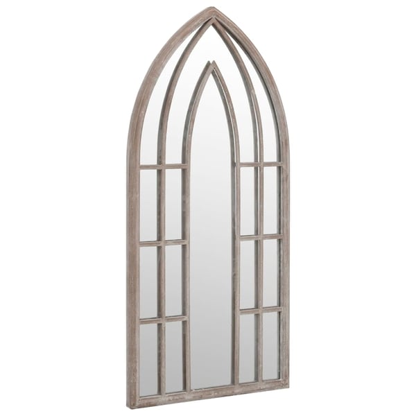 vidaXL spejl 70x30 cm jern sandfarvet