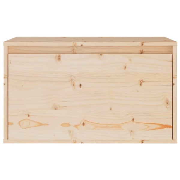 vidaXL vægskab 60x30x35 cm massivt fyrretræ