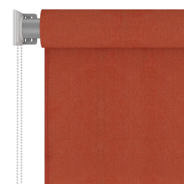 vidaXL Utendørs rullegardin 220x230 cm terrakotta HDPE