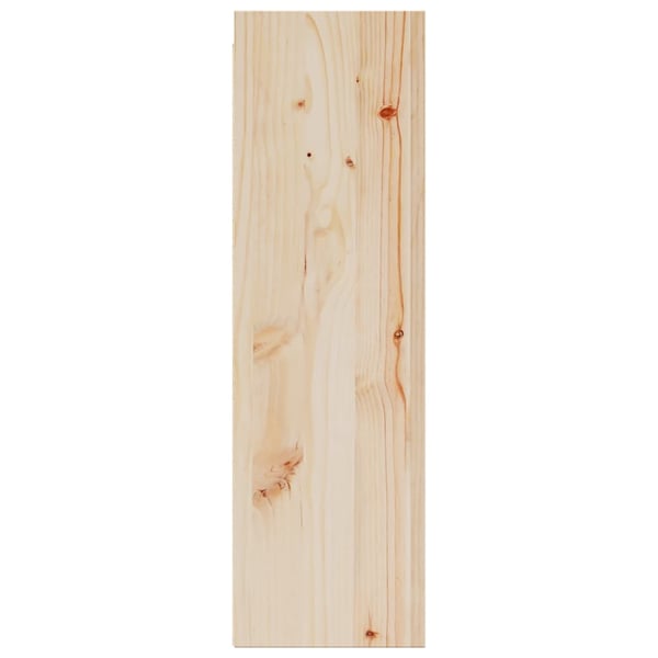 vidaXL Veggskap 30x30x100 cm heltre furu