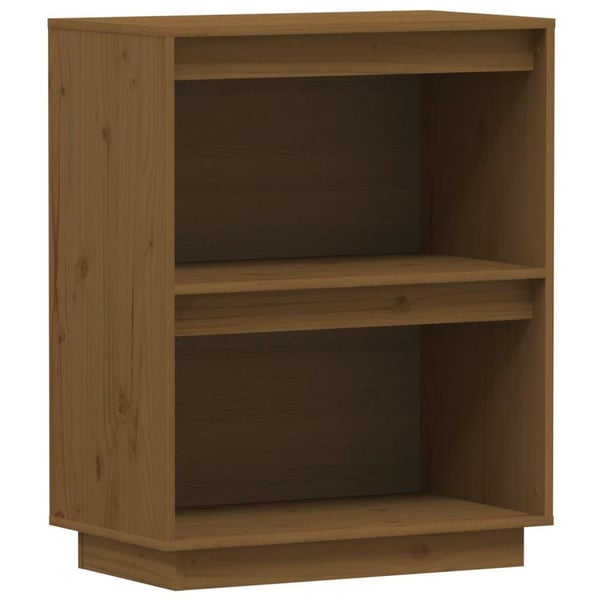 vidaXL Konsolikaappi hunajanruskea 60x34x75 cm täysi mänty