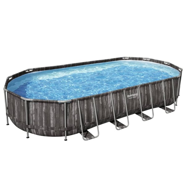 Bestway swimmingpool 7,32x3,66x1,22 m oval