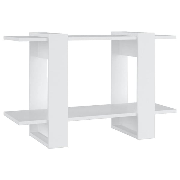 vidaXL bogreol/rumdeler 80x30x51 cm hvid