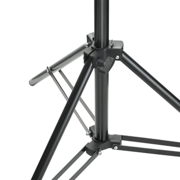 vidaXL fotostudiesæt med lampesæt + baggrund og reflektor