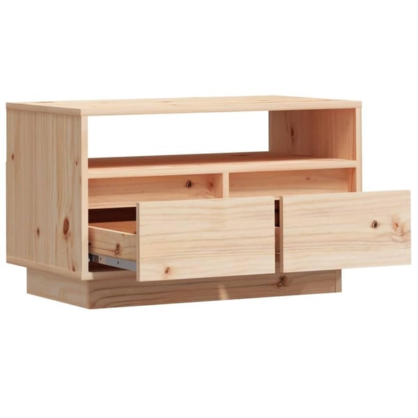 vidaXL TV-benk 60x35x37 cm heltre furu