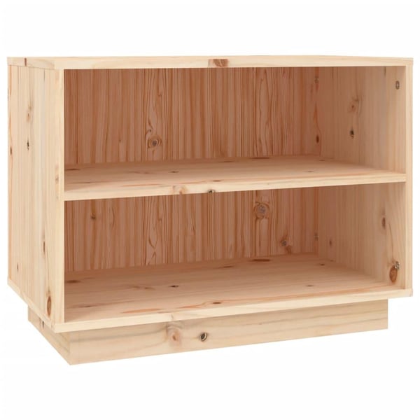 vidaXL Skohylle 60x34x45 cm heltre furu