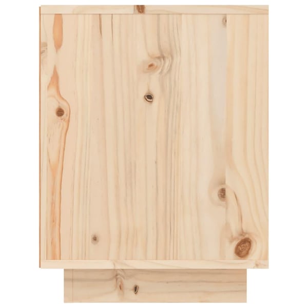 vidaXL Skohylle 60x34x45 cm heltre furu