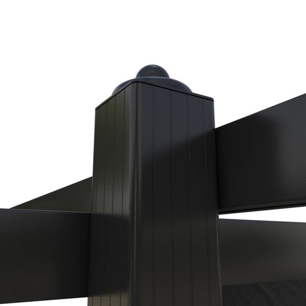 vidaXL Markise Hvit 3,5 x 2,5 m Metall