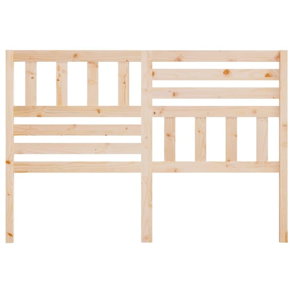 vidaXL Sengegavl 166x4x100 cm heltre furu