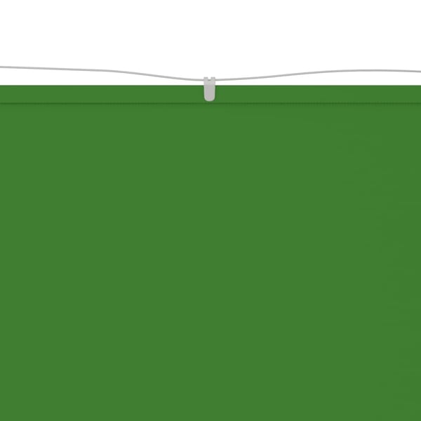 vidaXL Vertikal markise lysegrønn 60x360 cm oxfordstoff