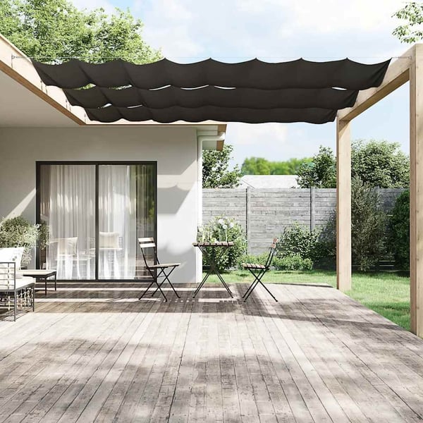 vidaXL Pystymarkiisi antrasiitti 100x800 cm Oxford kangas