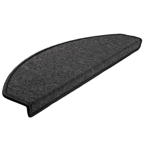 vidaXL trappemåtter 10 stk. 65x24x4 cm antracitgrå