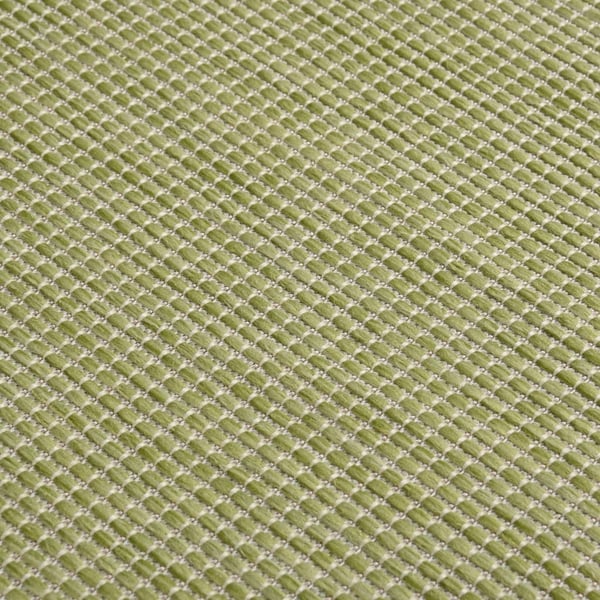 vidaXL Ulkomatto Flatweave 200x280 cm vihreä