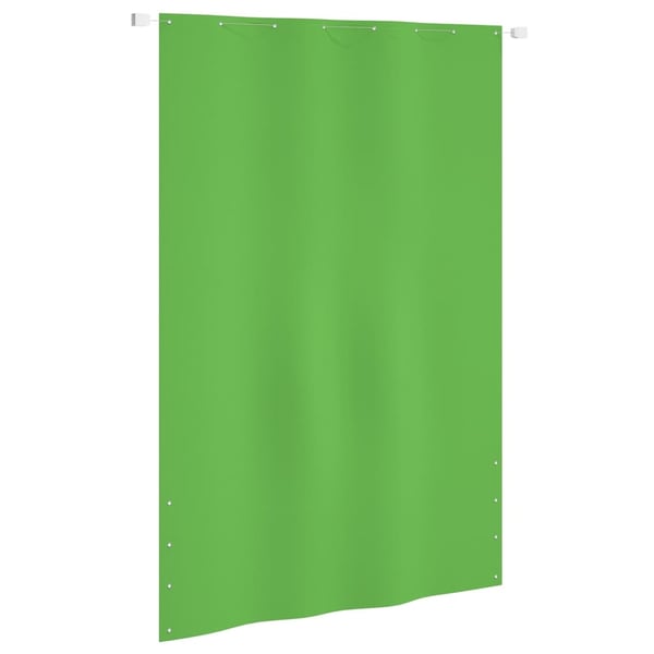 vidaXL Parvekkeen suoja vaaleanvihreä 160x240 cm Oxford kangas