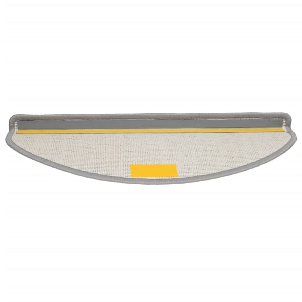 vidaXL trappemåtter 10 stk. 65x21x4 cm grå
